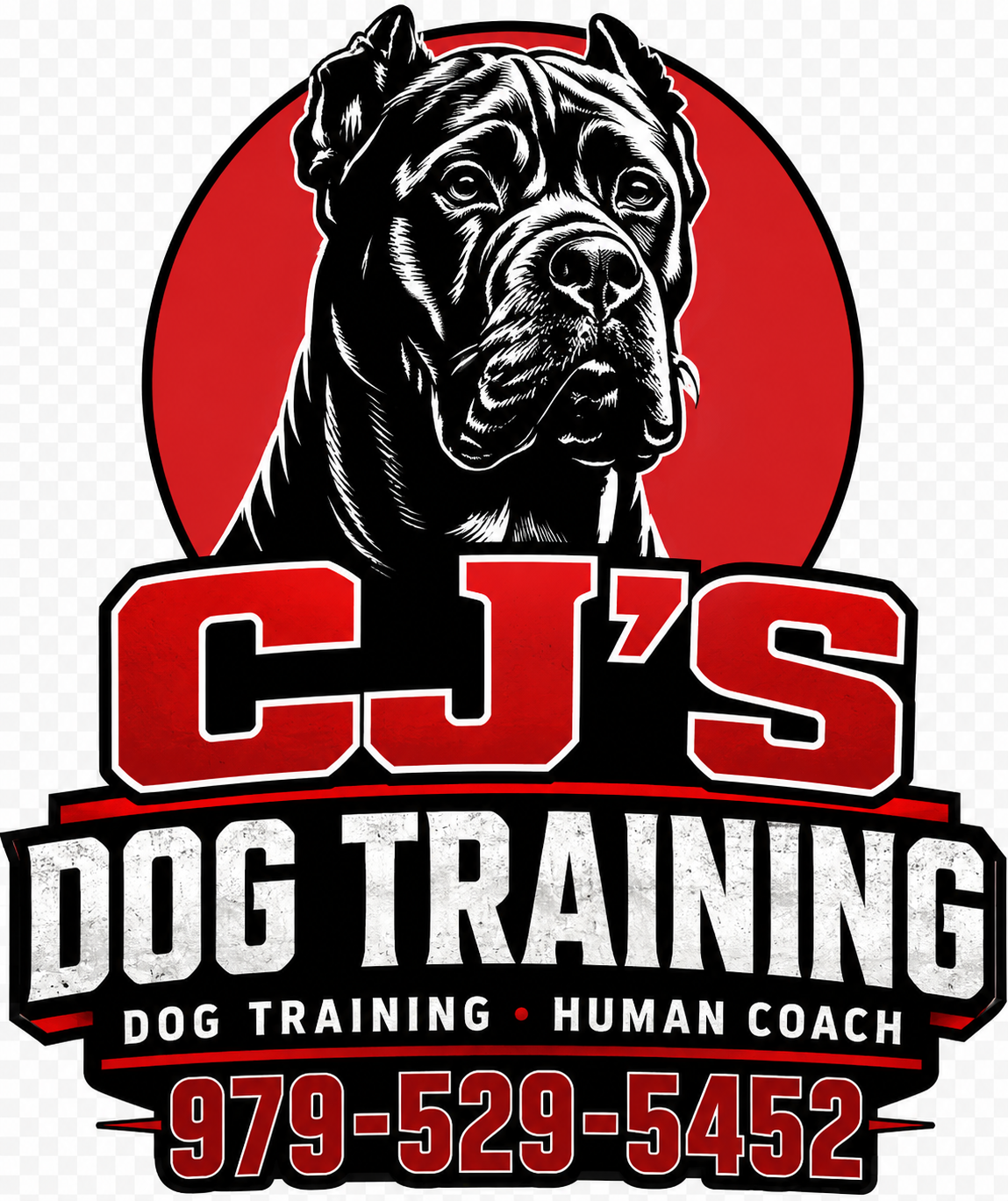 CJ's Dog Training logo